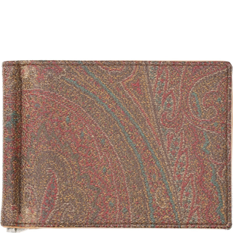 Etro Arnica Paisley Jacquard Wallet