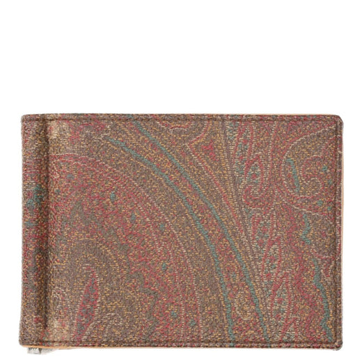 Etro Arnica Paisley Jacquard Wallet