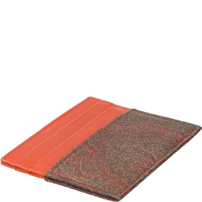 Etro Paisley Card Holder