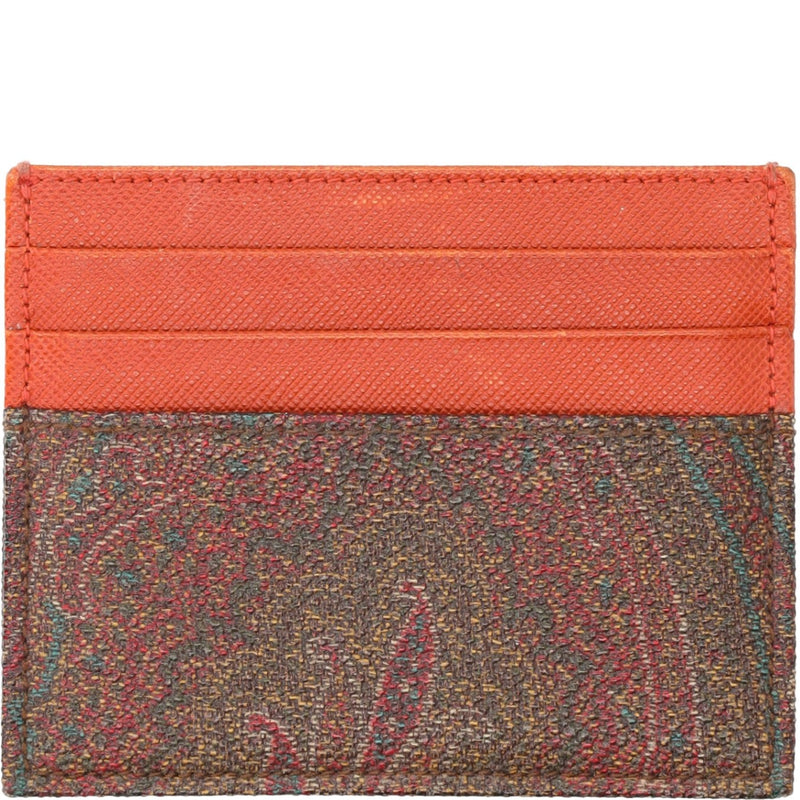 Etro Paisley Card Holder