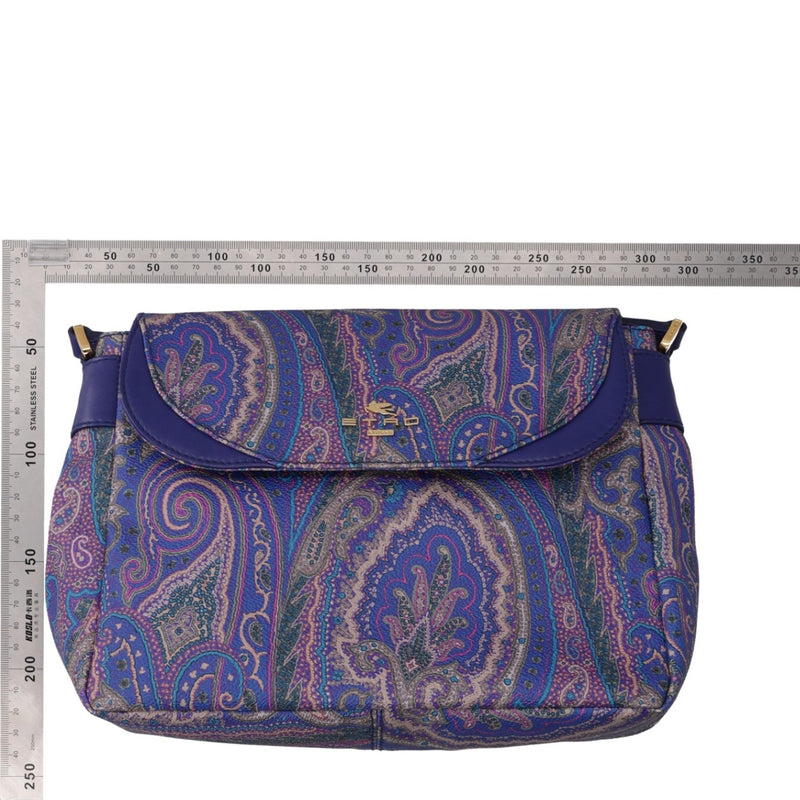 Etro Milano Paisley Top Handle Satchel Bag