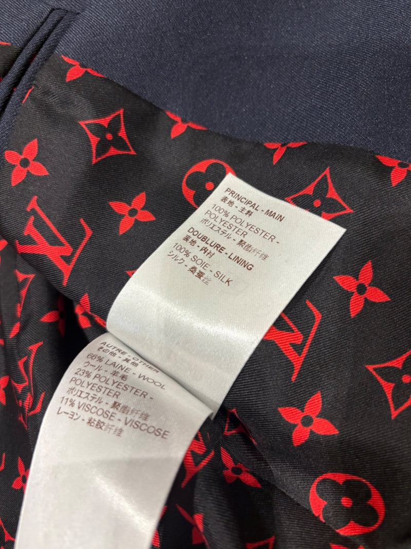 Louis Vuitton Navy blue Polyester Jackets FR 36