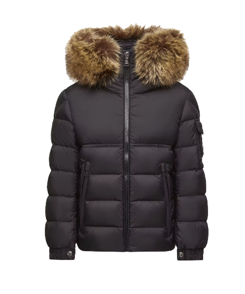 Moncler Black Nylon/Polyester Jackets