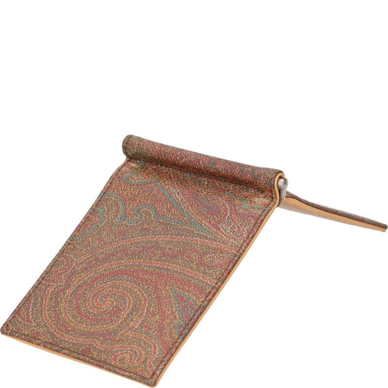 Etro Arnica Paisley Jacquard Wallet