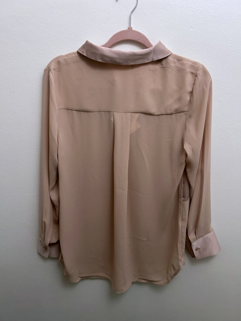 Brunello Cucinelli Beige/Pink Silk Shirts