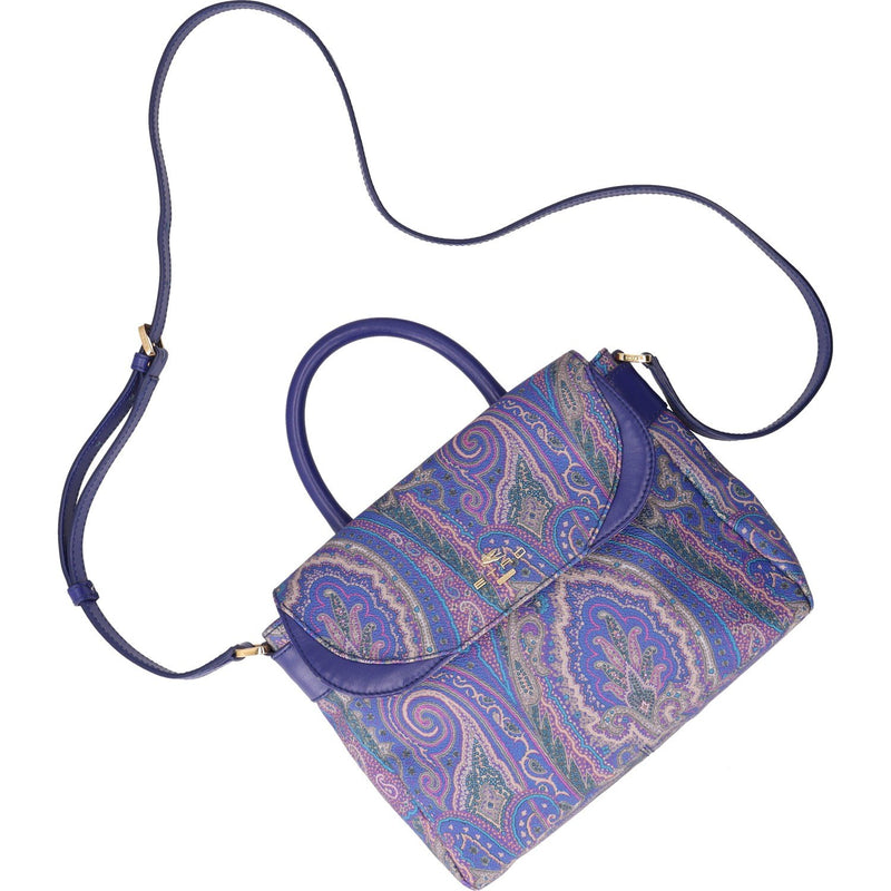 Etro Milano Paisley Top Handle Satchel Bag