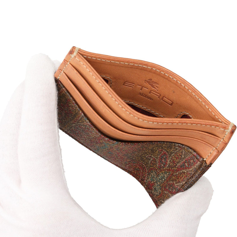Etro Paisley Card Holder
