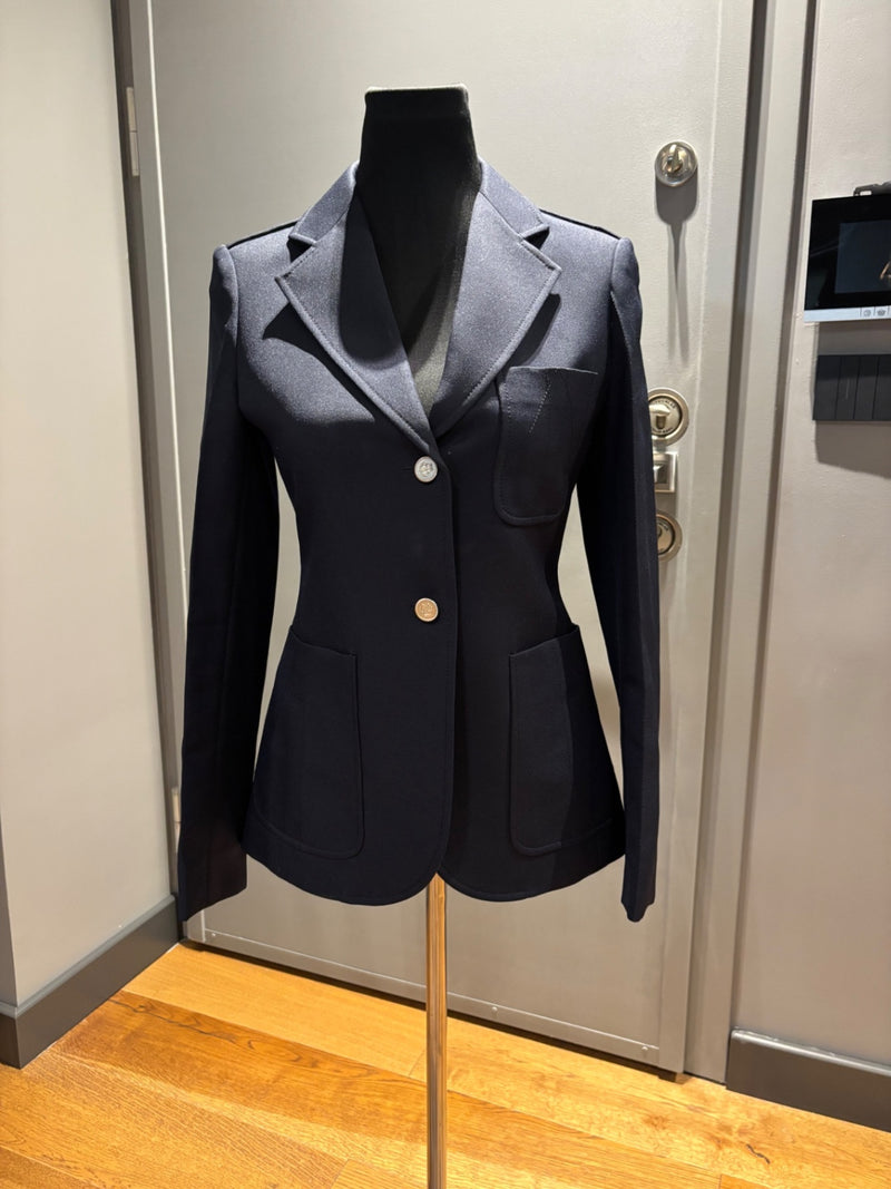 Louis Vuitton Navy blue Polyester Jackets FR 36