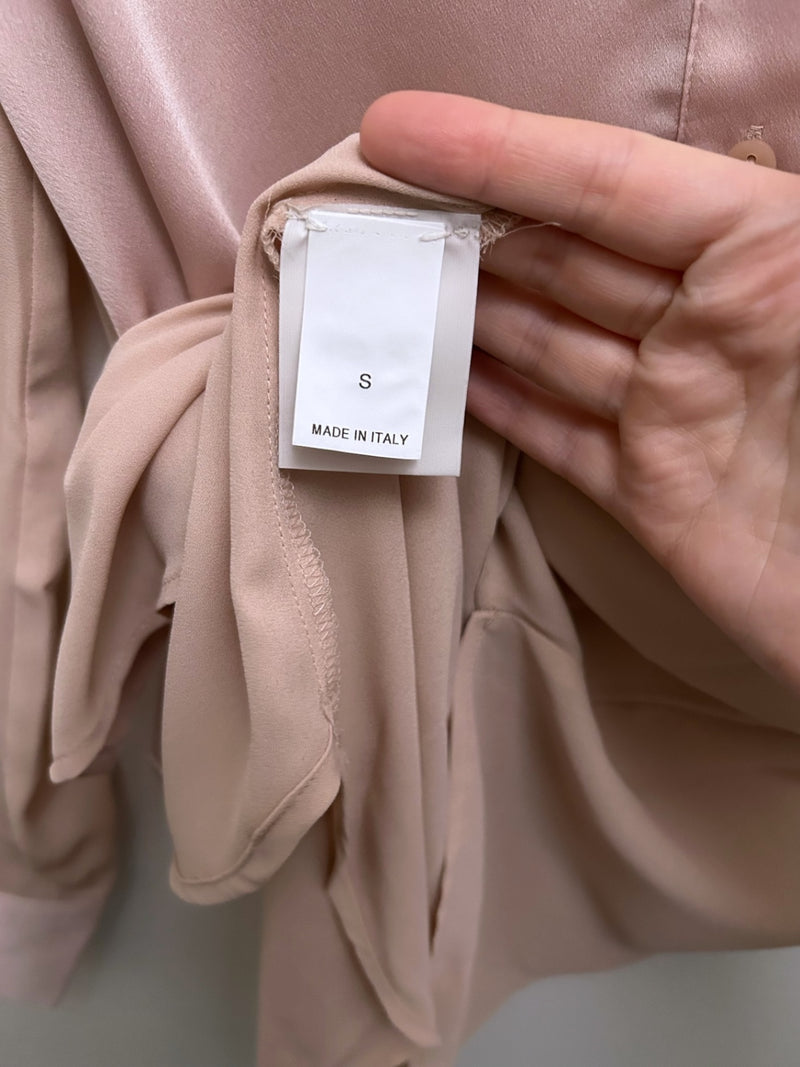 Brunello Cucinelli Beige/Pink Silk Shirts