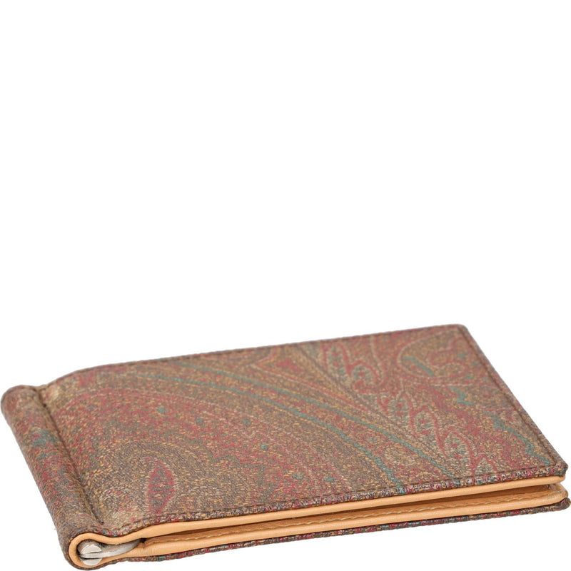 Etro Arnica Paisley Jacquard Wallet