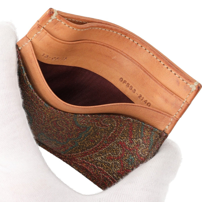 Etro Paisley Card Holder