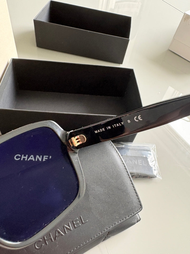 Chanel 5408 Sunglasses with Case & Receipt