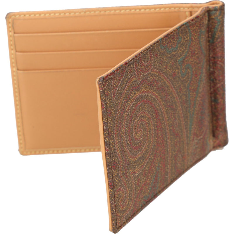 Etro Arnica Paisley Jacquard Wallet