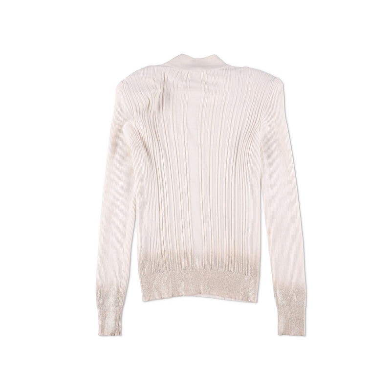 Balmain Button-Detail Long-sleeve Jumper