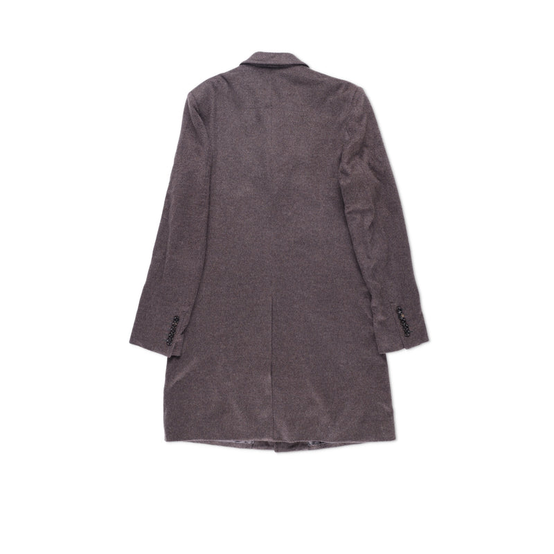 Gucci Herringbone Wool Long Coat
