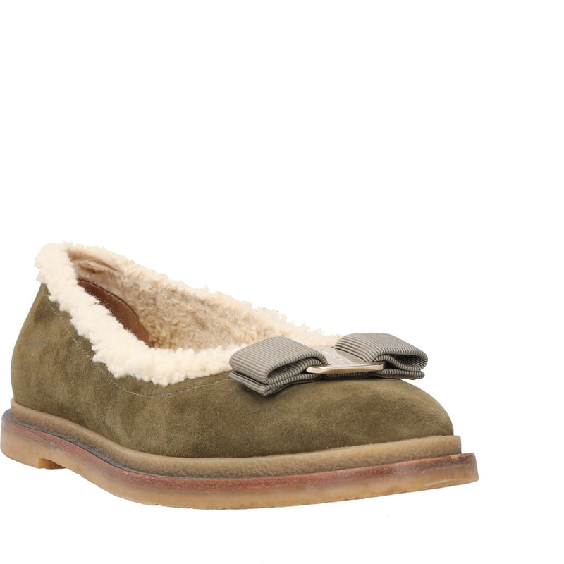 Ferragamo Varina Winter Ballet Flats