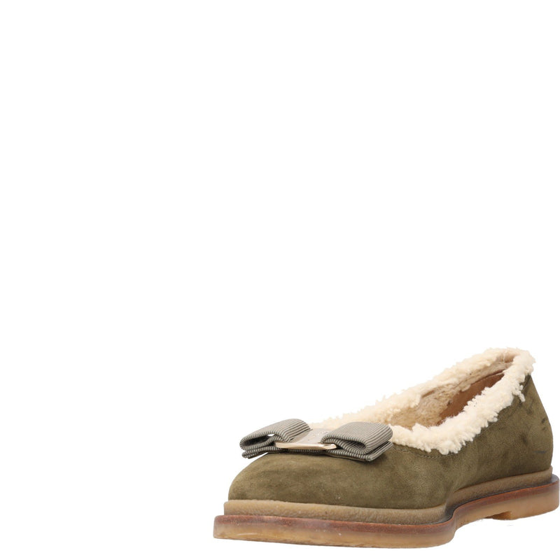 Ferragamo Varina Winter Ballet Flats