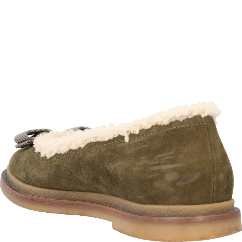 Ferragamo Varina Winter Ballet Flats