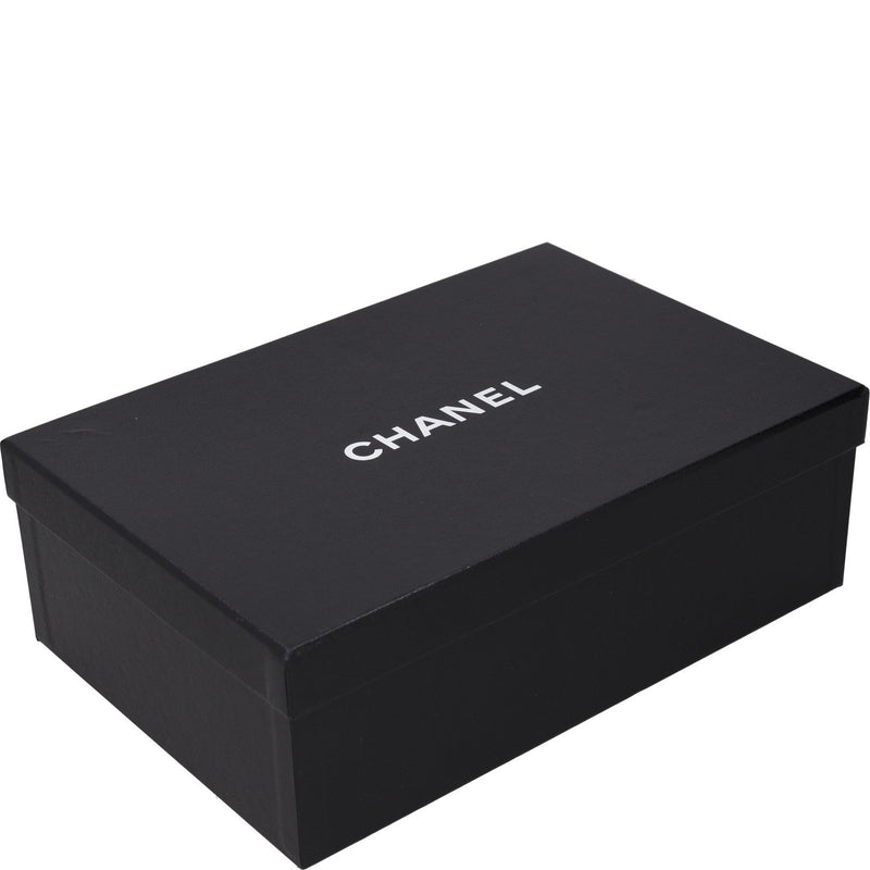 Chanel Cap-Toe Slingback Flats