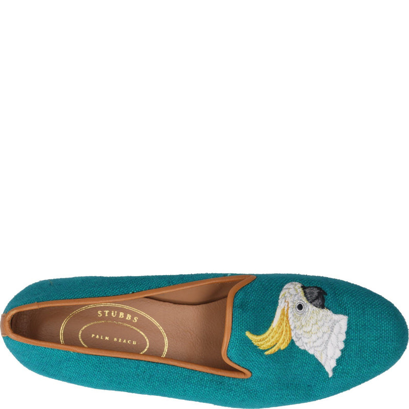 Stubbs Wootton Cockatoo Embroidery Loafers