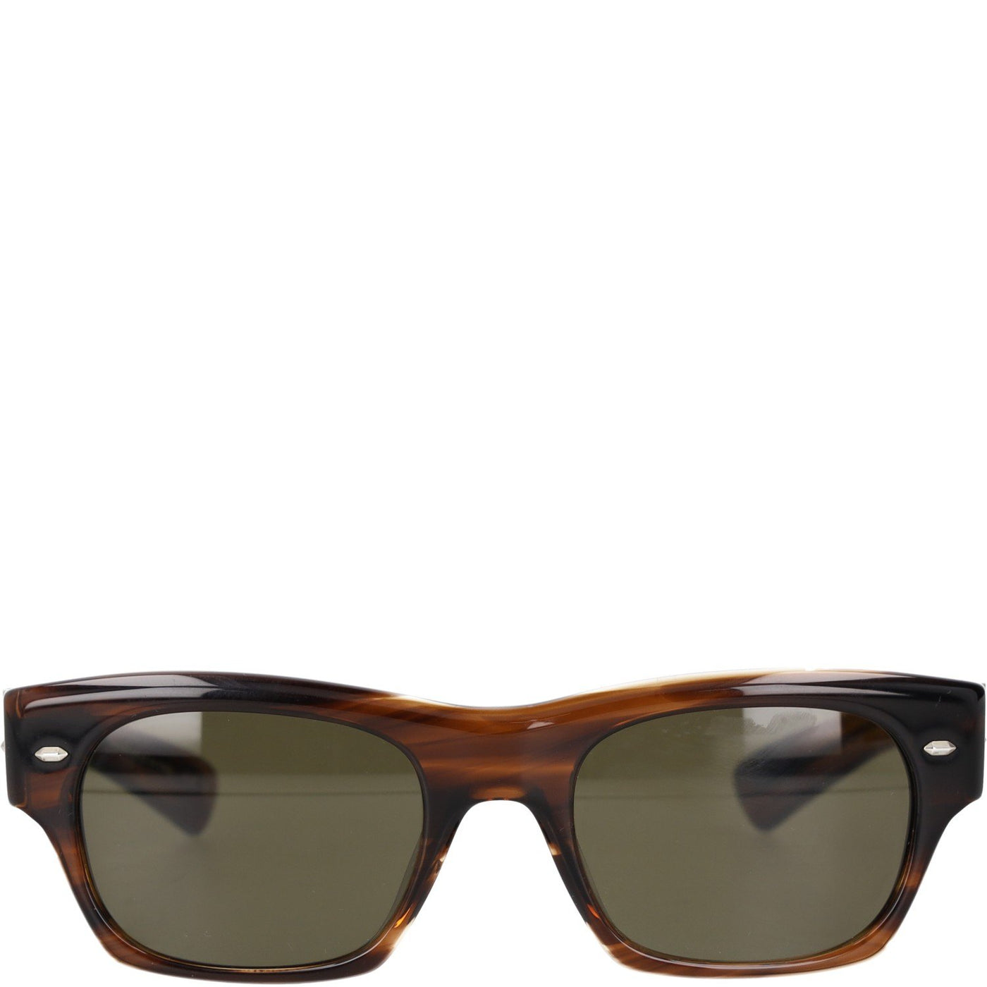 Oliver Peoples Tortoiseshell-Effect Rectangle-frame Sunglasses