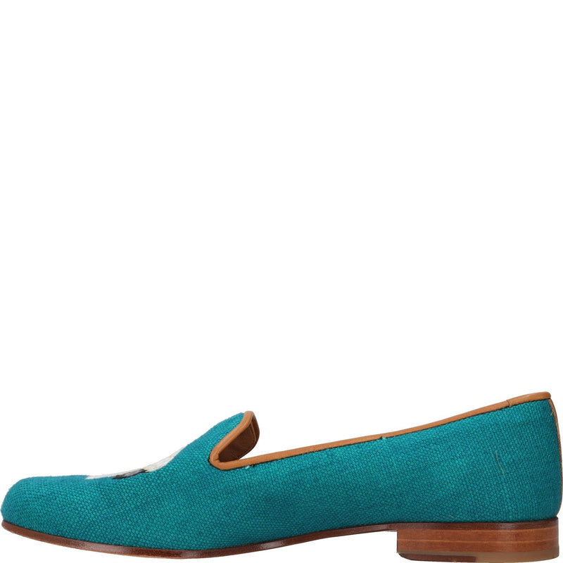 Stubbs Wootton Cockatoo Embroidery Loafers