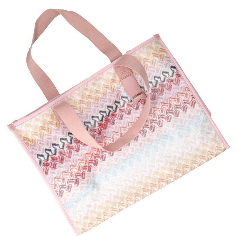Missoni Metallic Printed Canvas Tote