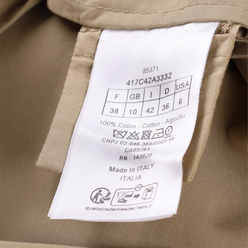 Christian Dior Cape-Effect Peacoat