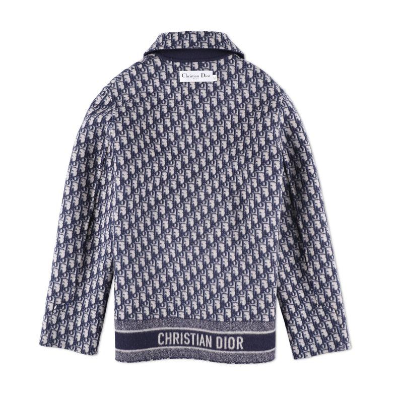 Christian Dior Double-Sided Wool Peacoat