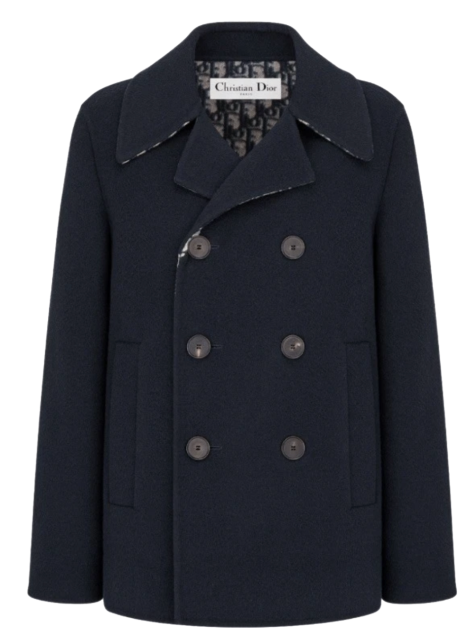 Christian Dior Double-Sided Wool Peacoat