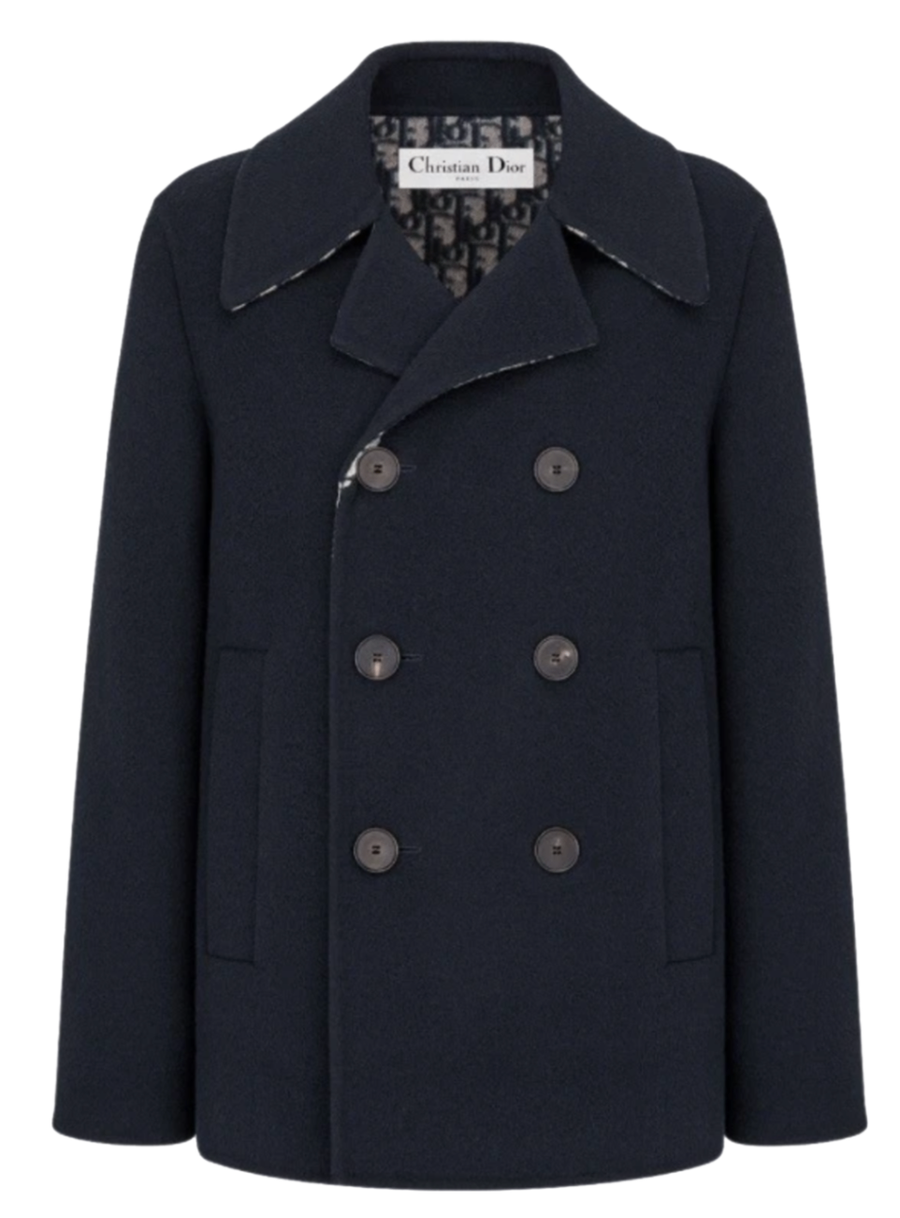 Christian Dior Double-Sided Wool Peacoat