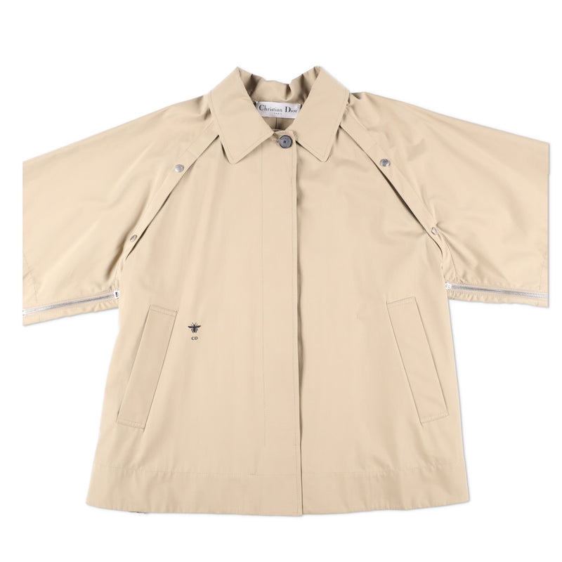 Christian Dior Cape-Effect Peacoat