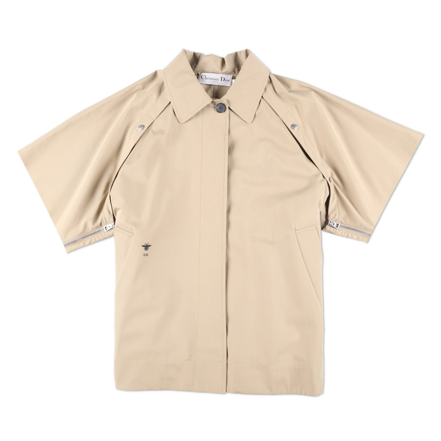 Christian Dior Cape-Effect Peacoat