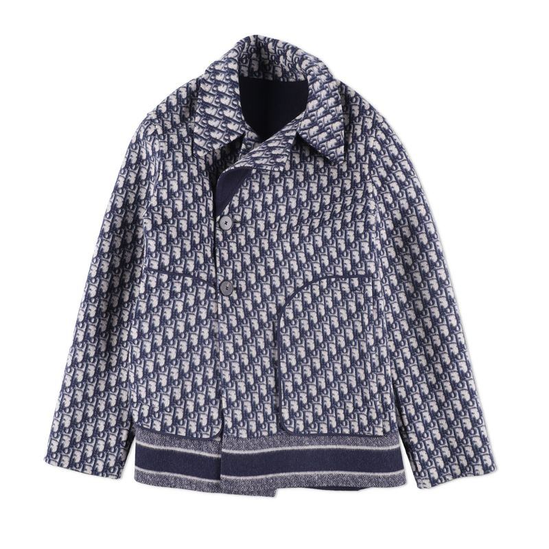 Christian Dior Double-Sided Wool Peacoat