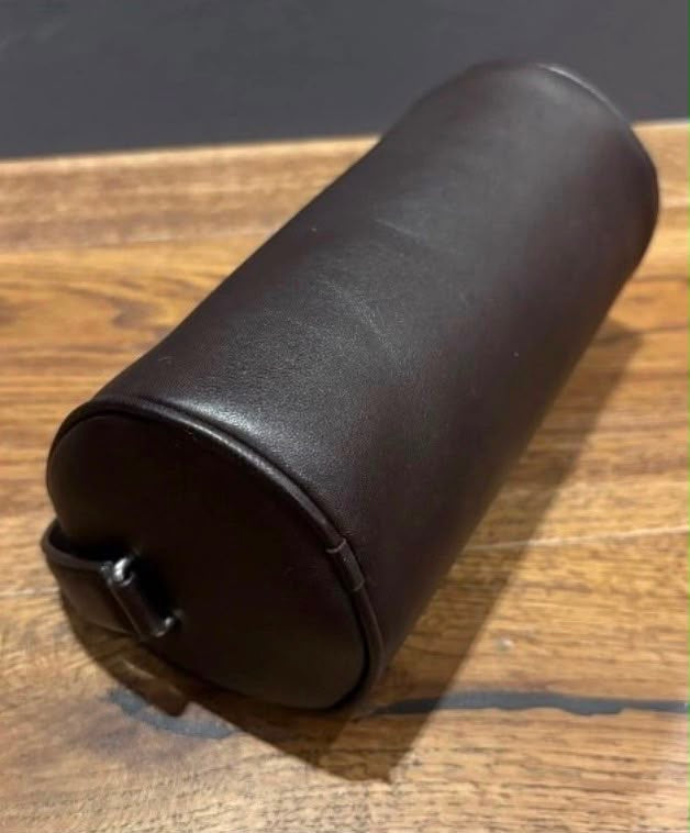 The Row 90’s Dark Brown Leather Top Handle Bags