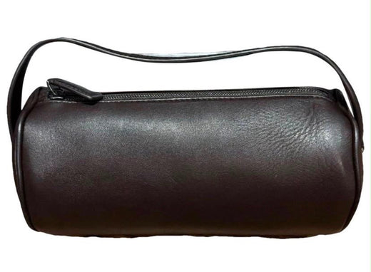 The Row 90’s Dark Brown Leather Top Handle Bags