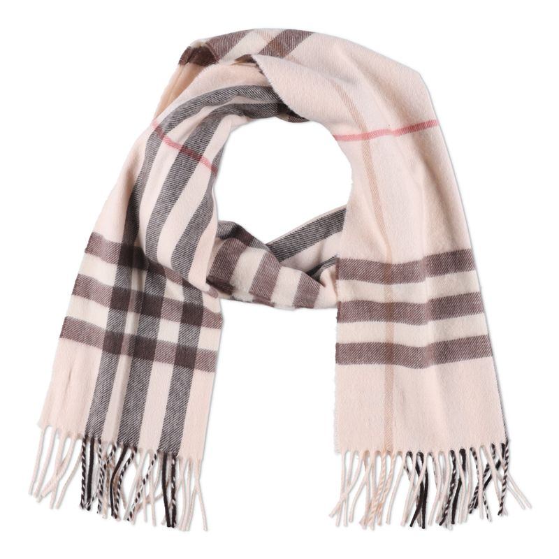 Burberry Cashmere Check Scarf