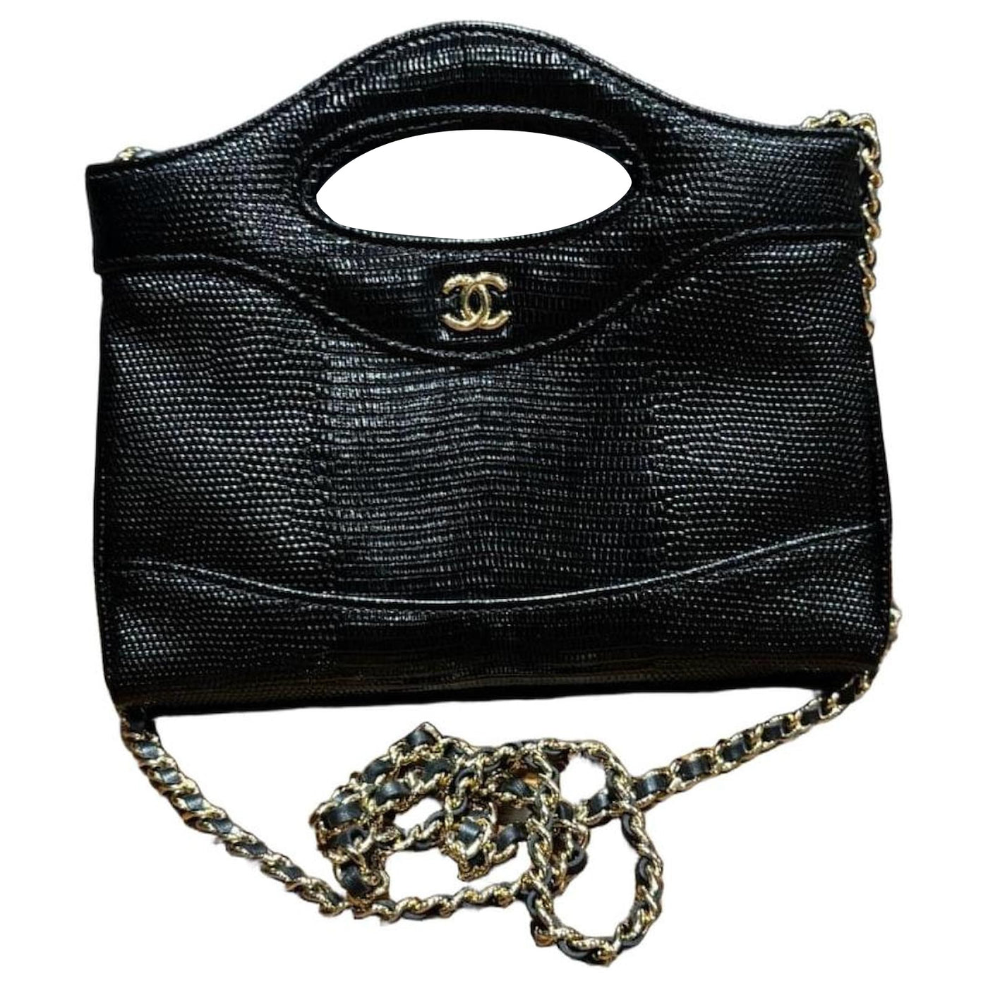Chanel 31 Metiers D’art Black Flap bag with chain