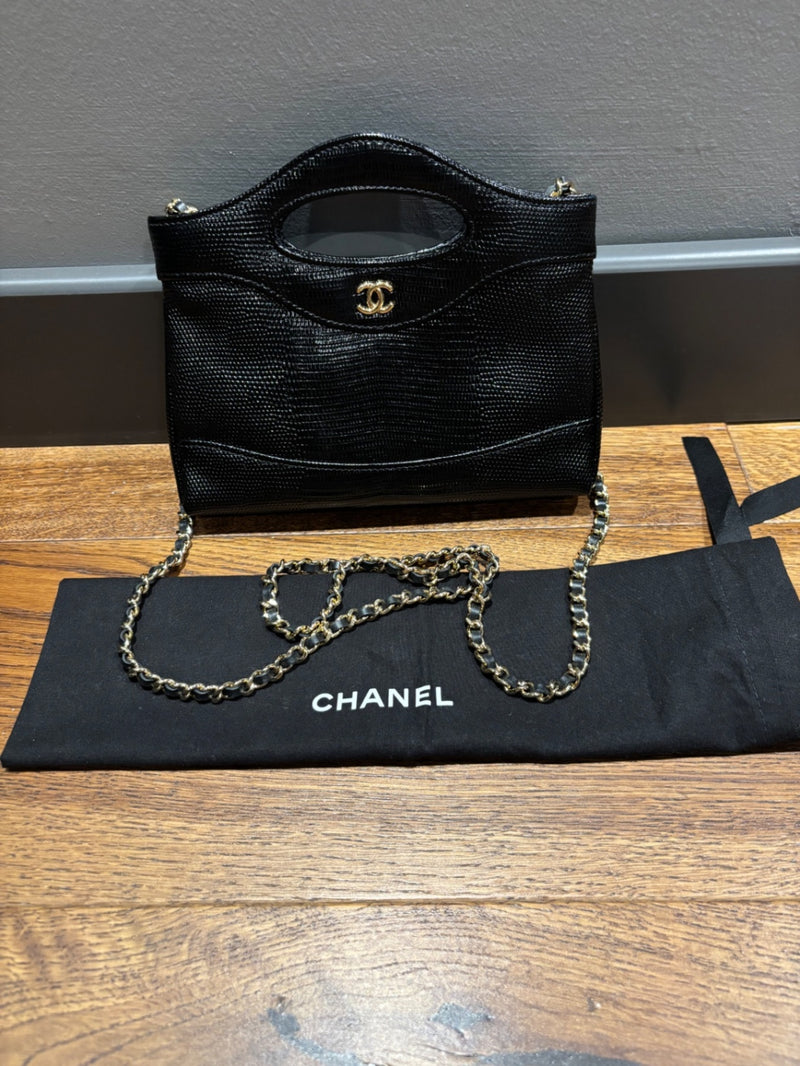 Chanel 31 Metiers D’art Black Flap bag with chain