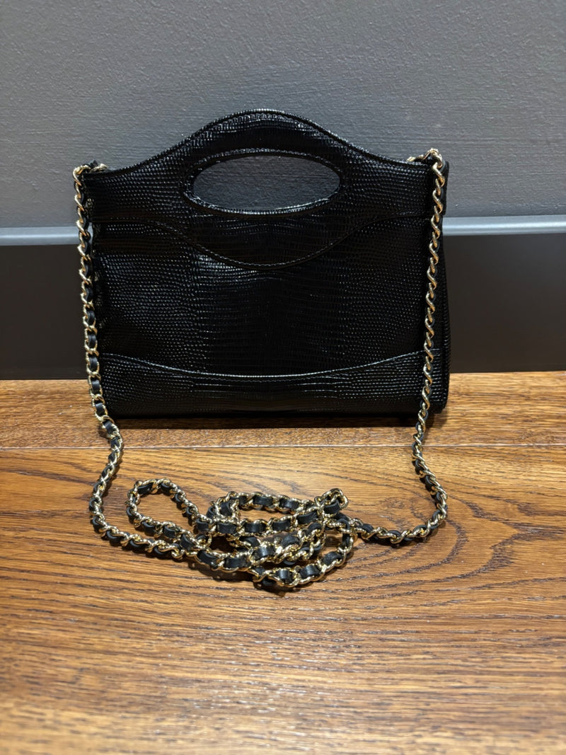 Chanel 31 Metiers D’art Black Flap bag with chain