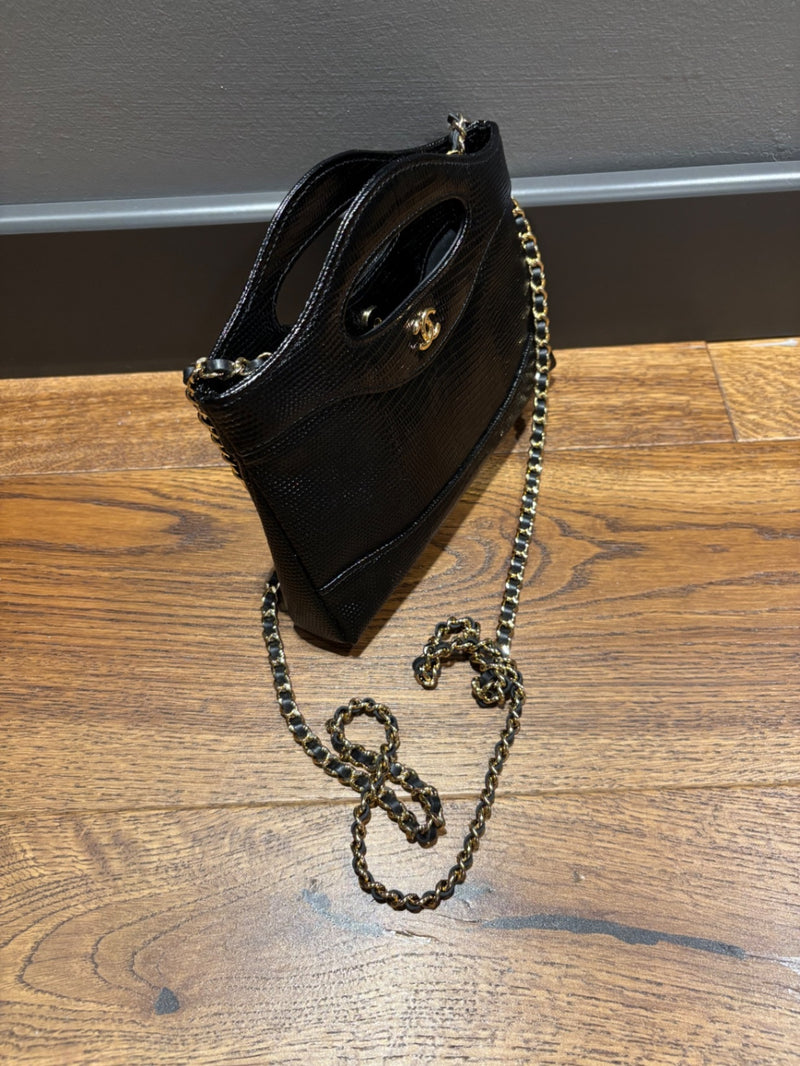 Chanel 31 Metiers D’art Black Flap bag with chain