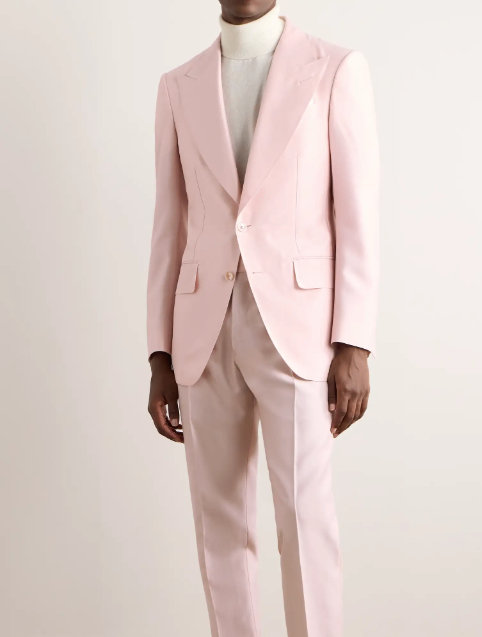 Tom Ford Atticus Wool and Silk-Blend Suit Jacket