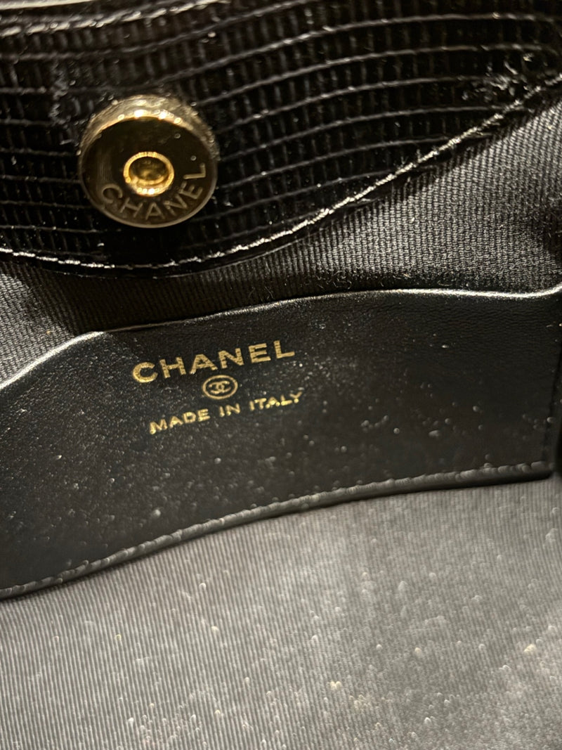 Chanel 31 Metiers D’art Black Flap bag with chain
