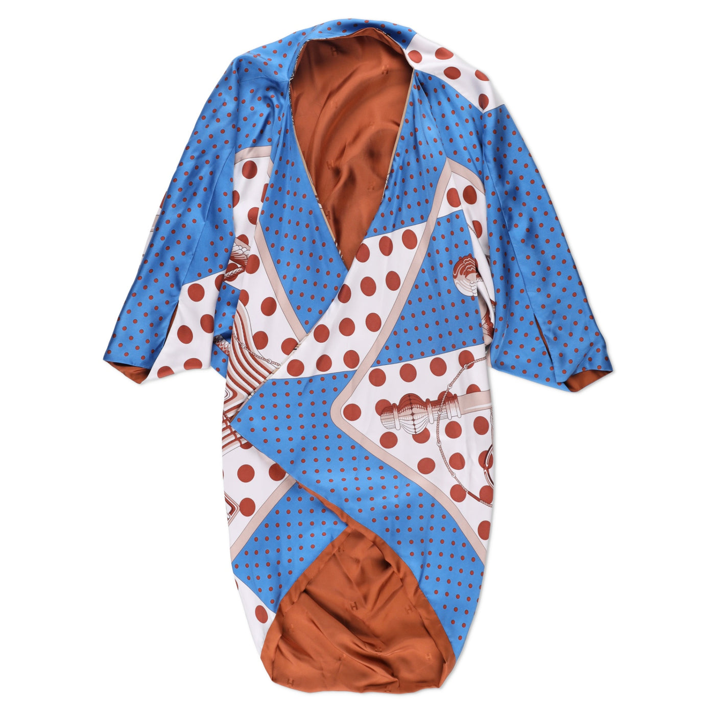 Hermès Pattern Silk Cardigan