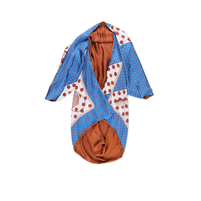 Hermès Pattern Silk Cardigan