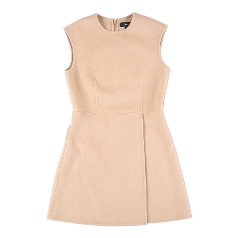 Theory Wrap-skirt Mini Dress
