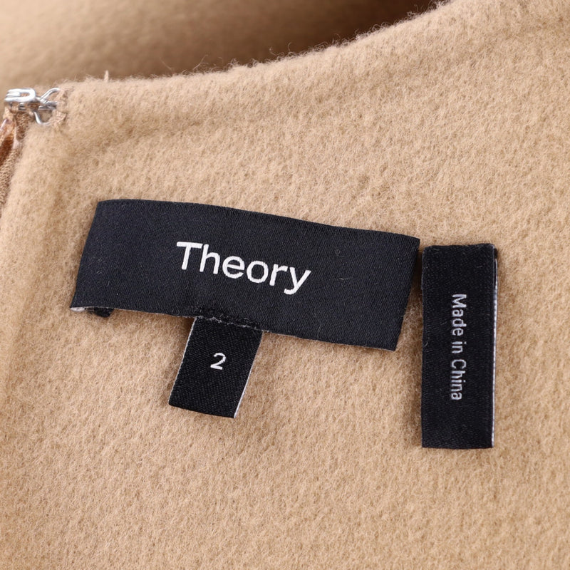 Theory Wrap-skirt Mini Dress