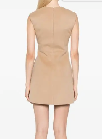 Theory Wrap-skirt Mini Dress