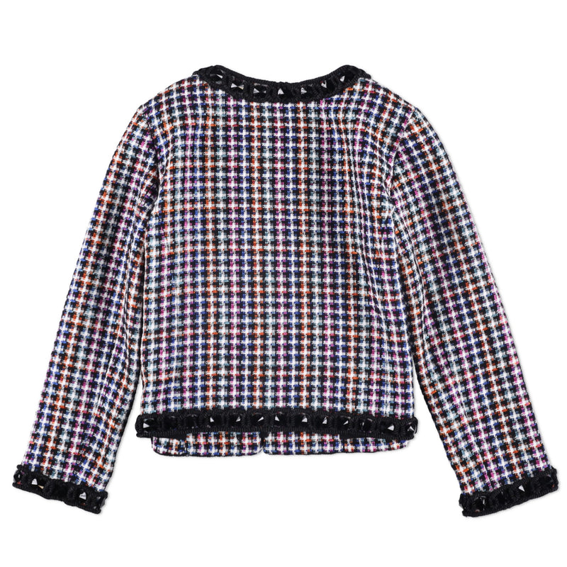 Carolina Herrera Crystal-embellished Tweed Jacket