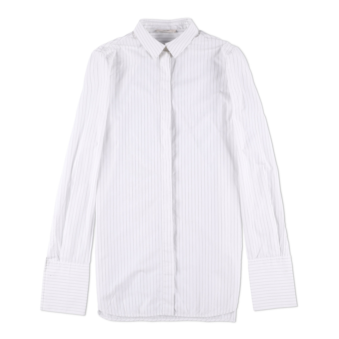 Celine Striped Button-up Shirt